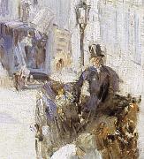 Edouard Manet Detail of Roadman on Belli Road oil painting on canvas